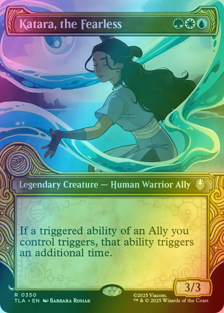 Katara, the Fearless [350] [Elemental Frame] [Avatar: The Last Airbender] [Foil]