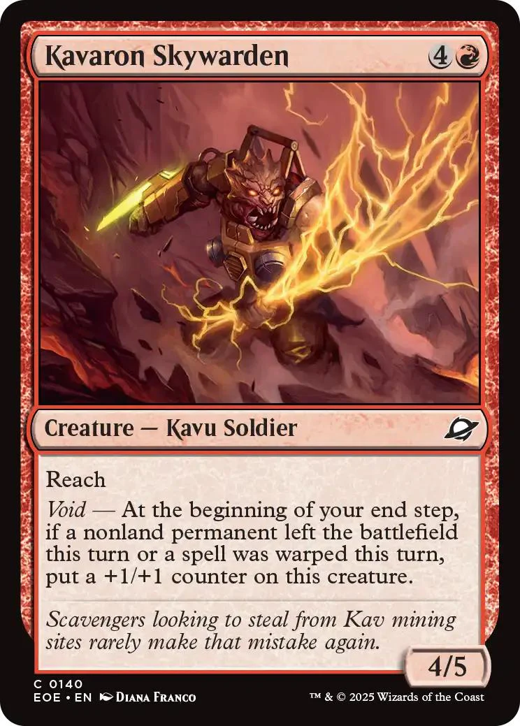 Kavaron Skywarden [140] [Edge of Eternities] [Non-Foil]