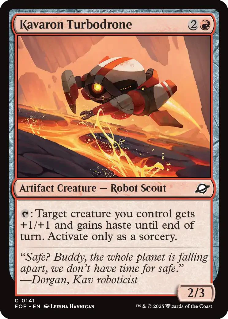 Kavaron Turbodrone [141] [Edge of Eternities] [Non-Foil]