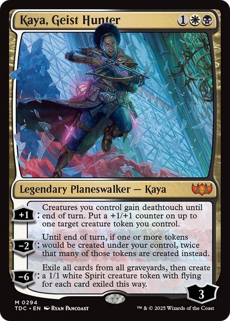 Kaya, Geist Hunter [294] [Tarkir: Dragonstorm: Commander] [Non-Foil]