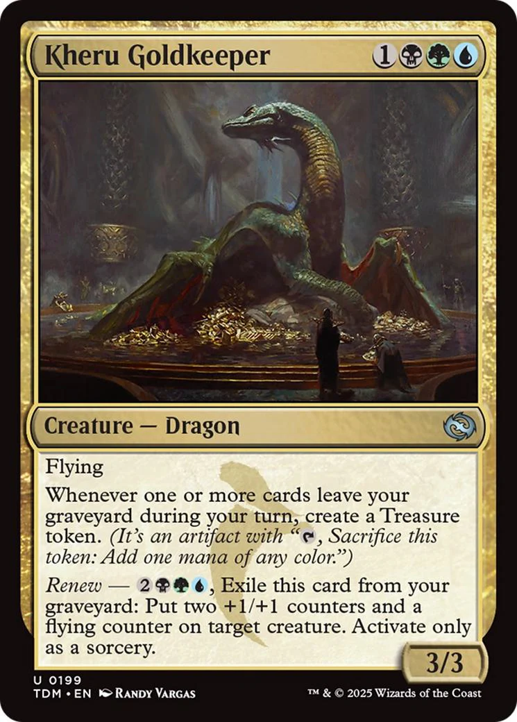Kheru Goldkeeper [199] [Tarkir: Dragonstorm] [Non-Foil]