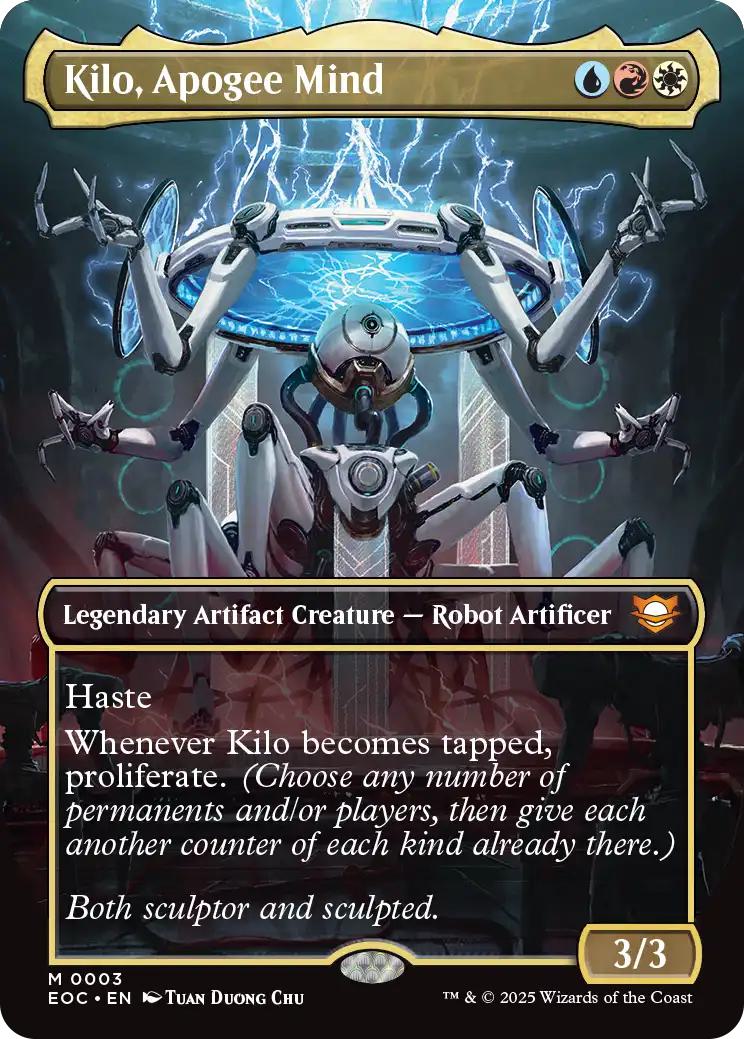 Kilo, Apogee Mind [3] [Borderless] [Edge of Eternities: Commander] [Non-Foil]