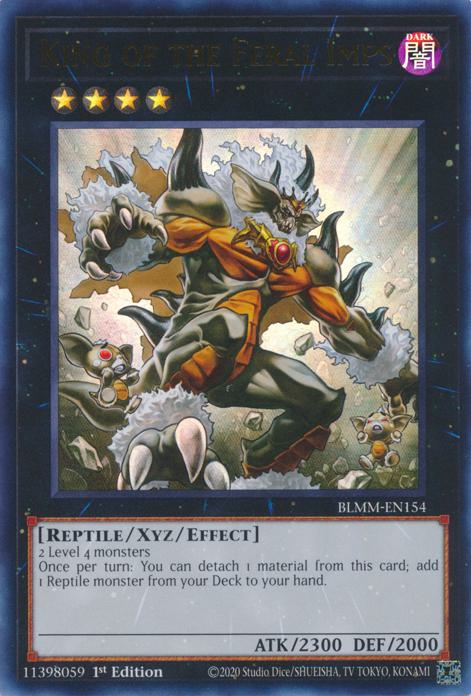 King of the Feral Imps - BLMM-EN154 - Ultra Rare - 1st Edition