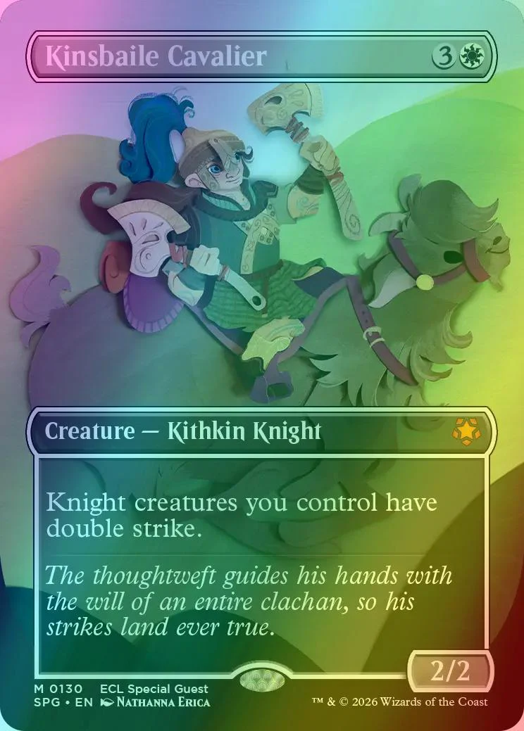 Kinsbaile Cavalier [130] [Borderless] [Special Guests] [Foil]