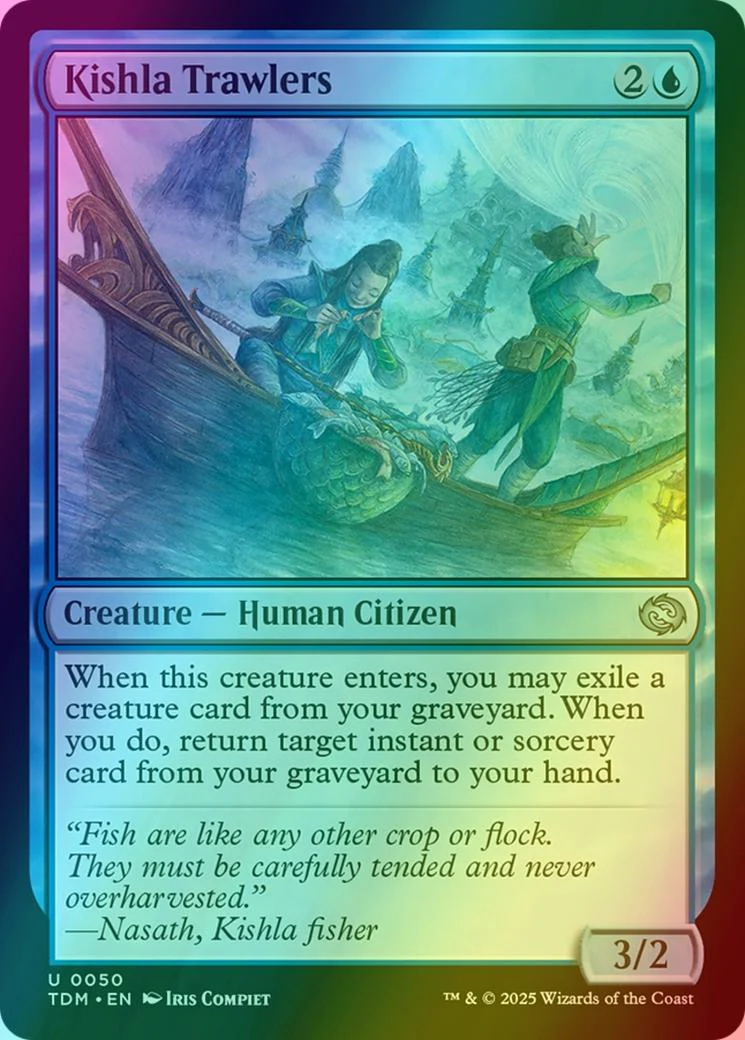Kishla Trawlers [50] [Tarkir: Dragonstorm] [Foil]