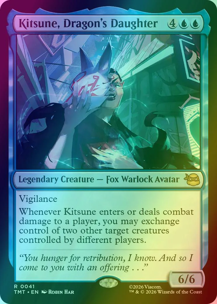 Kitsune, Dragon's Daughter [41] [Teenage Mutant Ninja Turtles] [Foil]