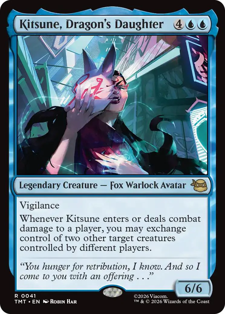 Kitsune, Dragon's Daughter [41] [Teenage Mutant Ninja Turtles] [Non-Foil]
