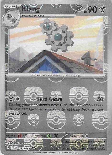 Klang - Master Ball Pattern - 062/086 - Common [sv105b-062] [Reverse Holo]