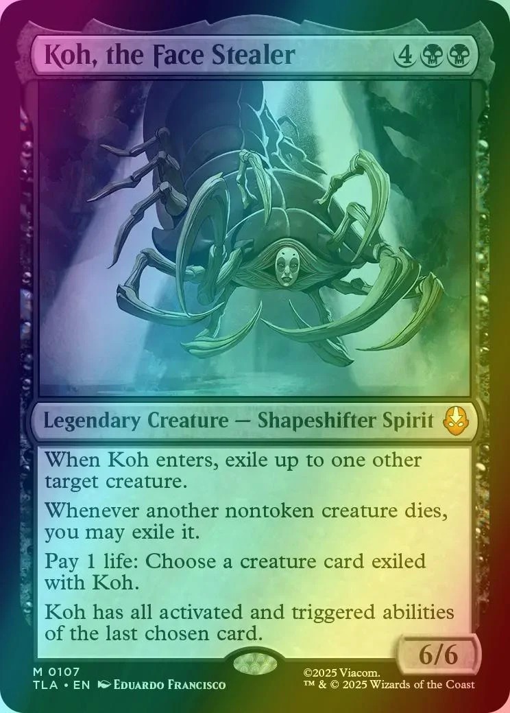Koh, the Face Stealer [107] [Avatar: The Last Airbender] [Foil]