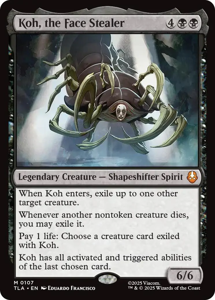 Koh, the Face Stealer [107] [Avatar: The Last Airbender] [Non-Foil]