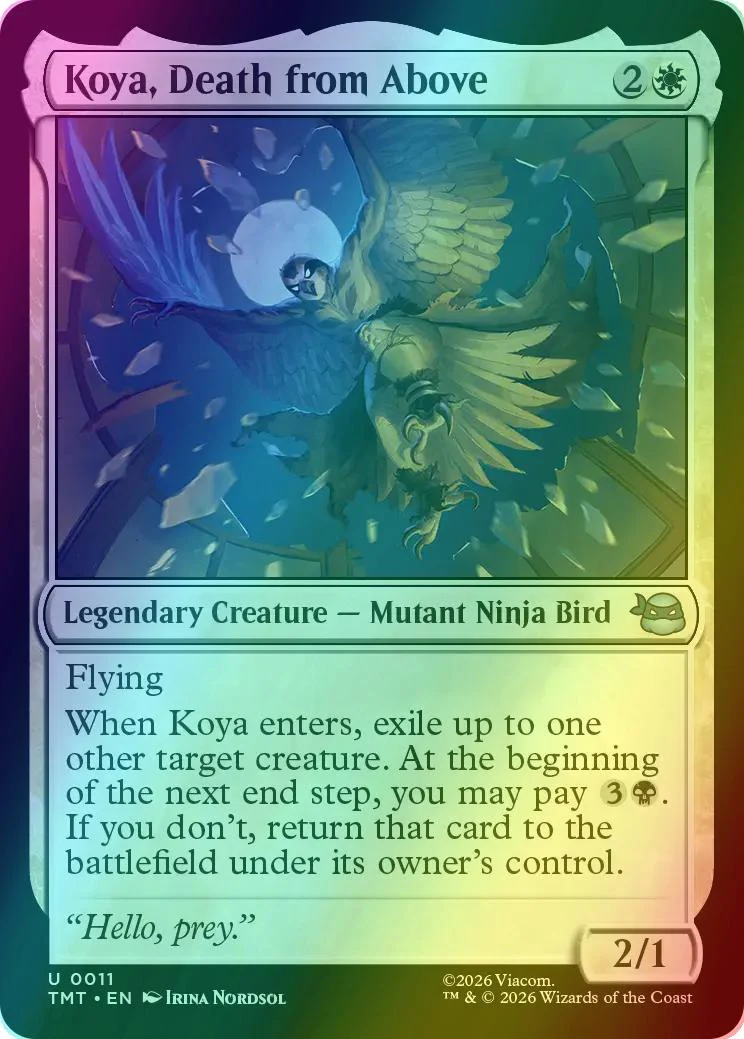 Koya, Death from Above [11] [Teenage Mutant Ninja Turtles] [Foil]