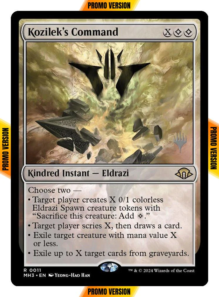 Kozilek’s Command [11p] [Promo Pack] [Modern Horizons 3 Promos] [Non-Foil]