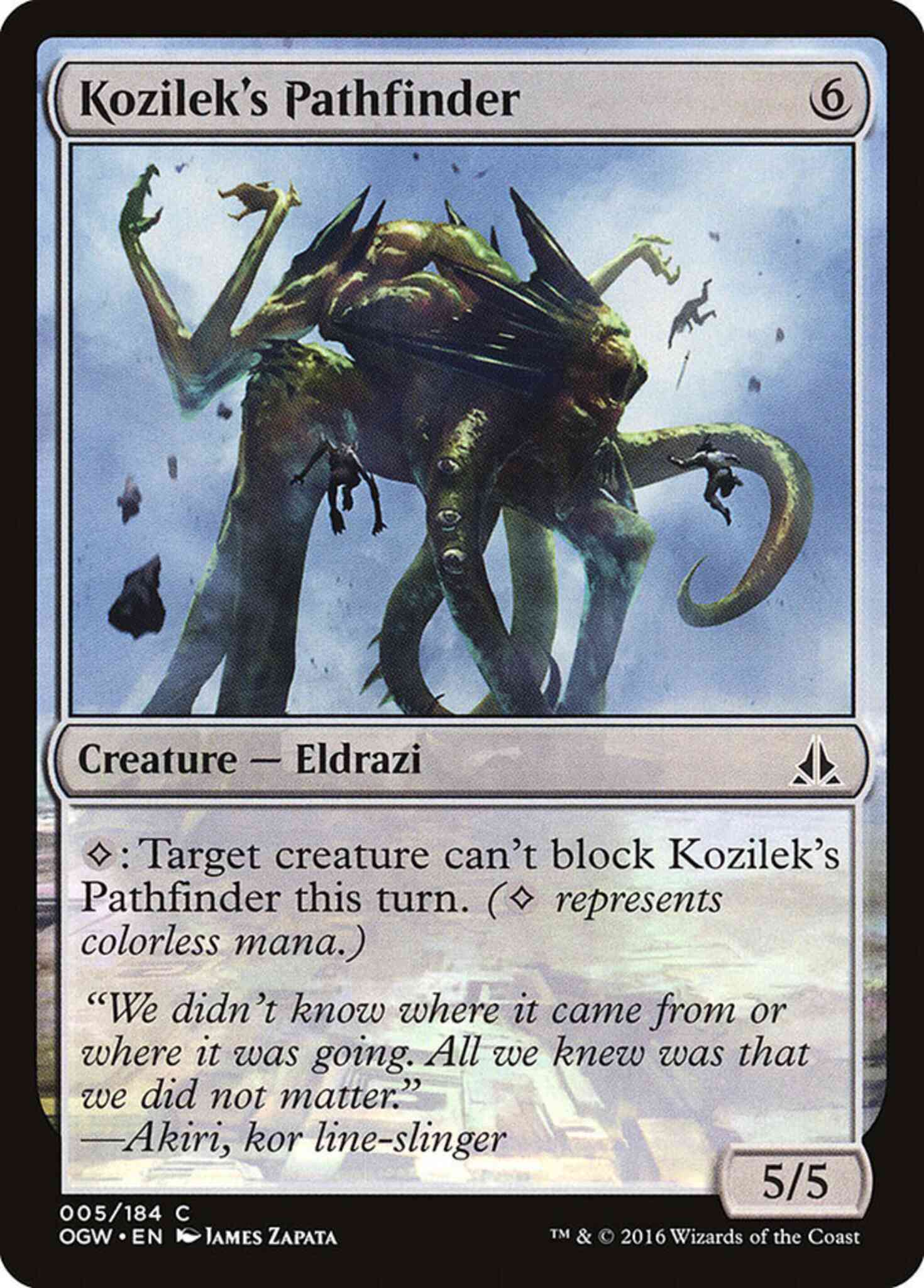 Kozilek's Pathfinder [5] [Oath of the Gatewatch] [Non-Foil]