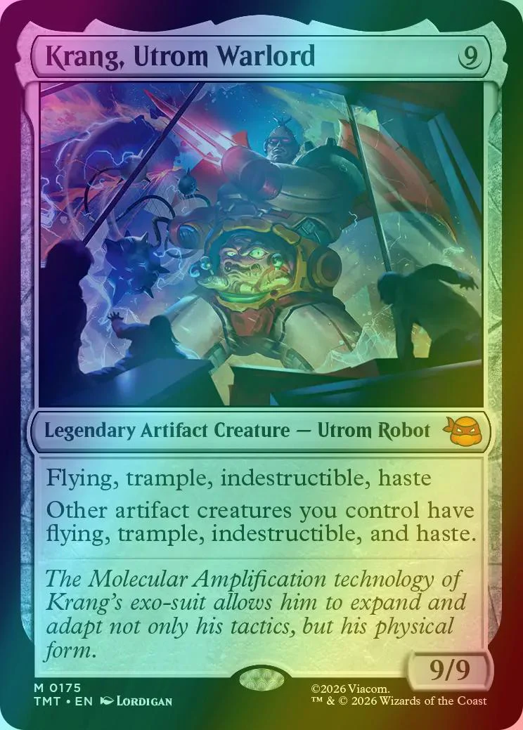 Krang, Utrom Warlord [175] [Teenage Mutant Ninja Turtles] [Foil]