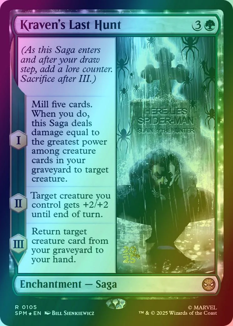 Kraven's Last Hunt [105s] [Marvel's Spider-Man: Promos] [Foil]
