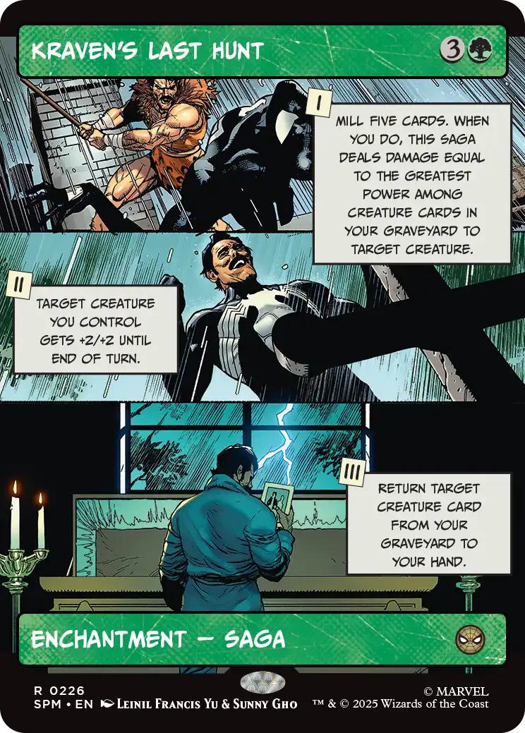 Kraven's Last Hunt [226] [Borderless] [Panel] [Marvel's Spider-Man] [Non-Foil]
