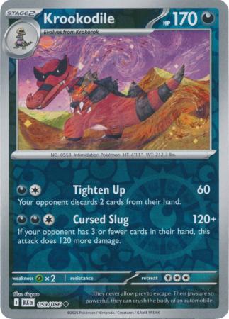 Krookodile - 059/086 - Uncommon [sv105b-059] [Reverse Holo]