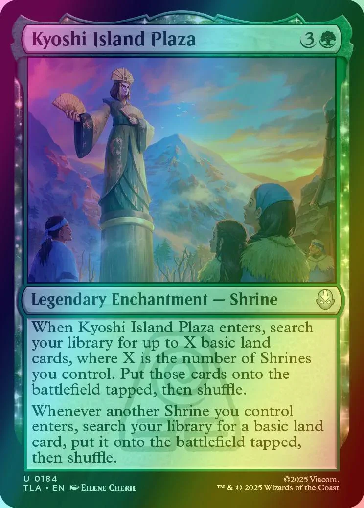 Kyoshi Island Plaza [184] [Avatar: The Last Airbender] [Foil]