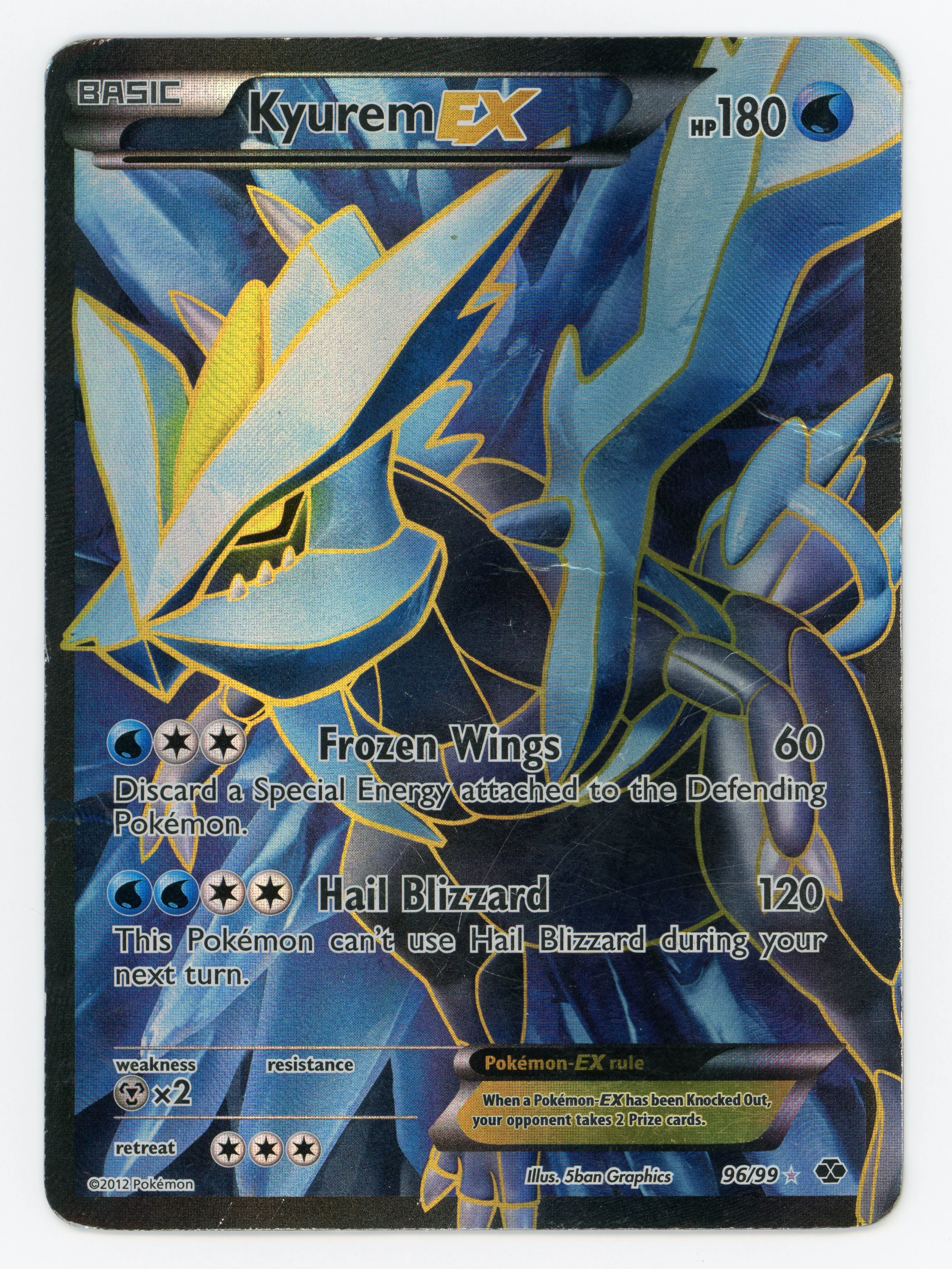 Kyurem-EX - 96/99 - Rare Ultra - Ultra Rare - Scan 15721