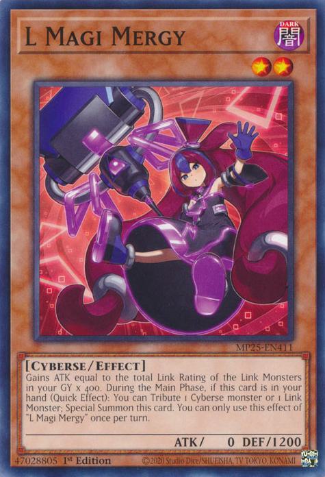 L Magi Mergy - MP25-EN411 - Common - 1st Edition