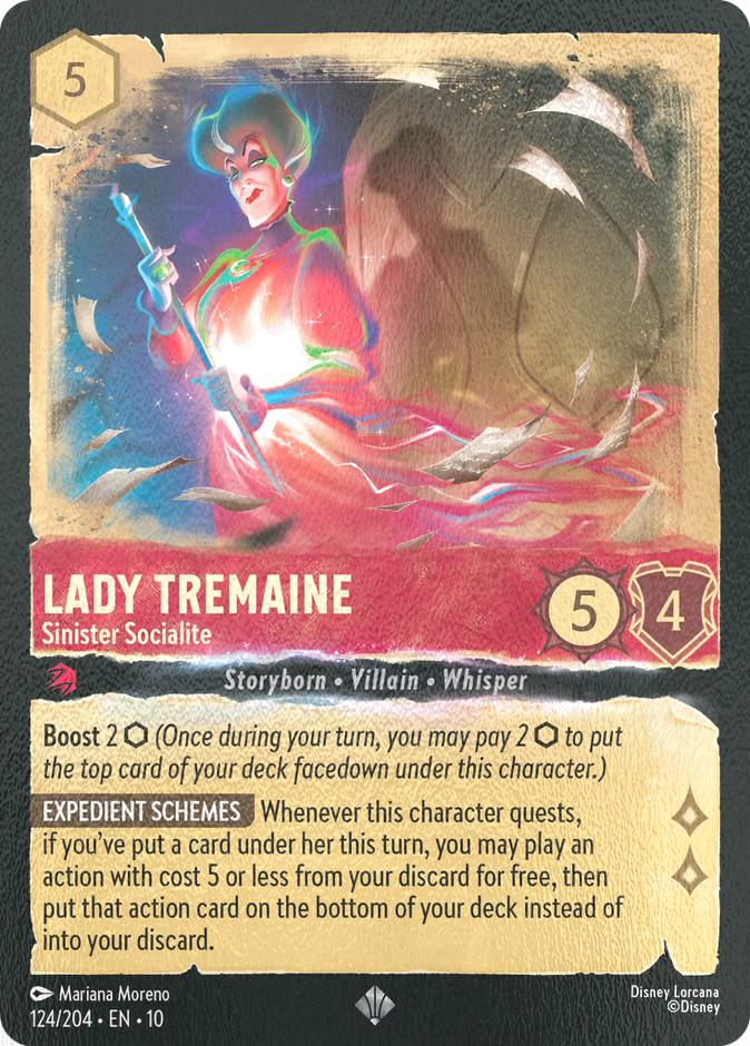 Lady Tremaine - Sinister Socialite - 124/204 [Whispers in the Well] [Cold Foil]