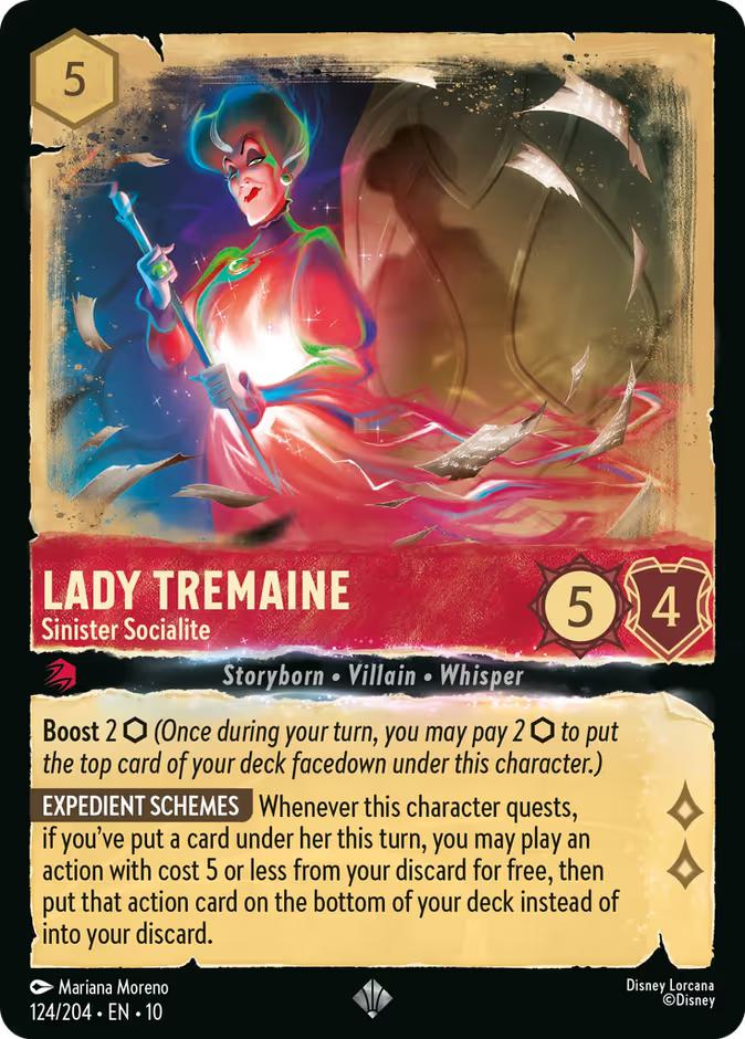Lady Tremaine - Sinister Socialite - 124/204 [Whispers in the Well] [Non-Foil]