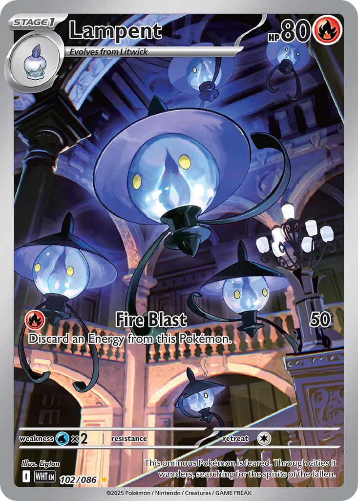 Lampent - 102/086 - Illustration Rare [sv105w-102] [Ultra]