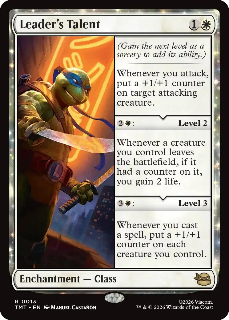 Leader's Talent [13] [Teenage Mutant Ninja Turtles] [Non-Foil]