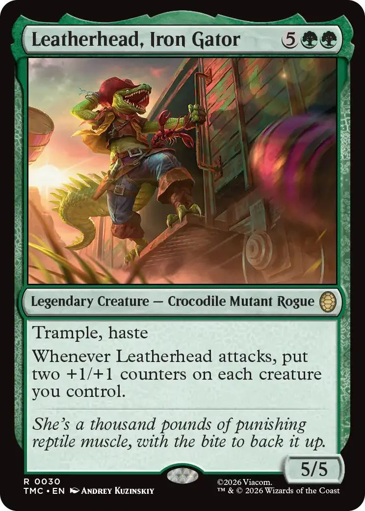 Leatherhead, Iron Gator [30] [Teenage Mutant Ninja Turtles Eternal] [Non-Foil]