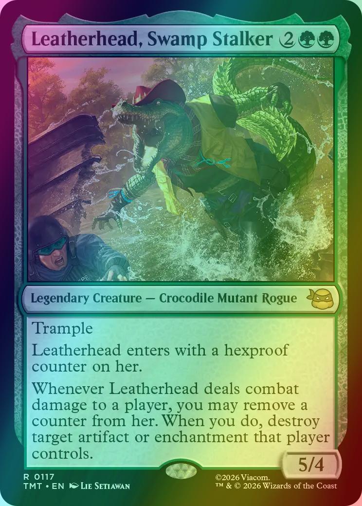 Leatherhead, Swamp Stalker [117] [Teenage Mutant Ninja Turtles] [Foil]