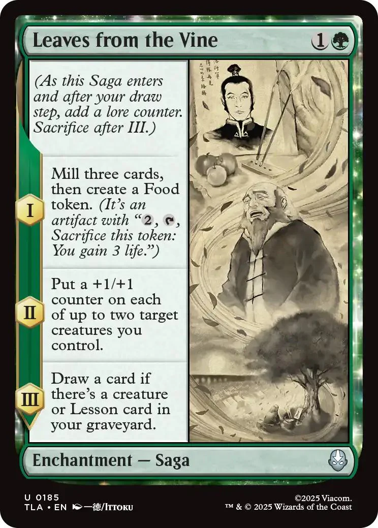 Leaves from the Vine [185] [Avatar: The Last Airbender] [Non-Foil]