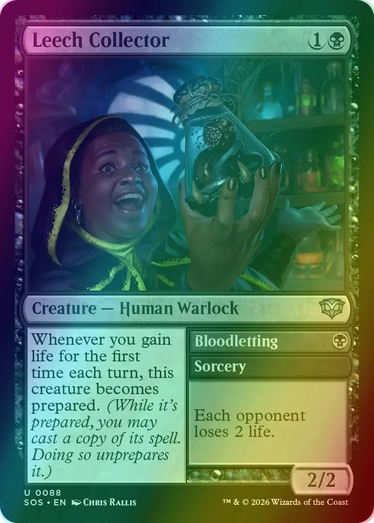 Leech Collector // Bloodletting [88] [Secrets of Strixhaven] [Foil]