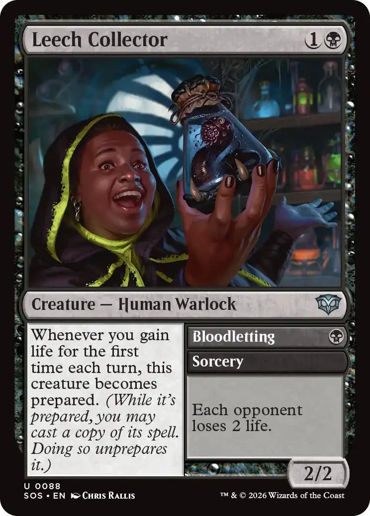 Leech Collector // Bloodletting [88] [Secrets of Strixhaven] [Non-Foil]