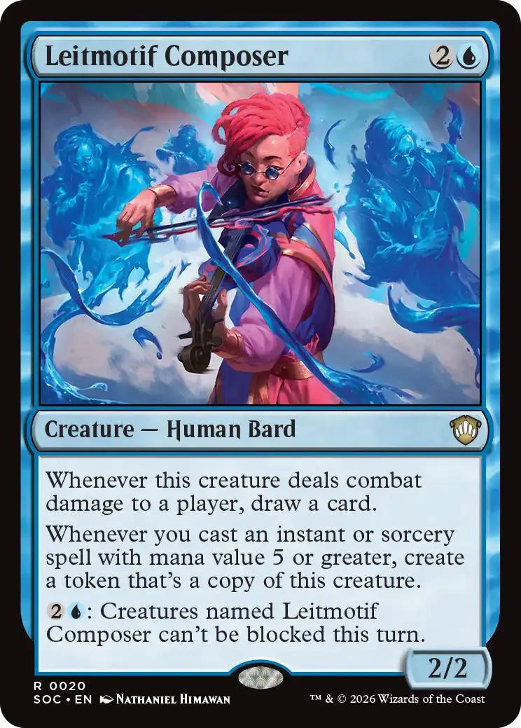 Leitmotif Composer [20] [Secrets of Strixhaven: Commander] [Non-Foil]