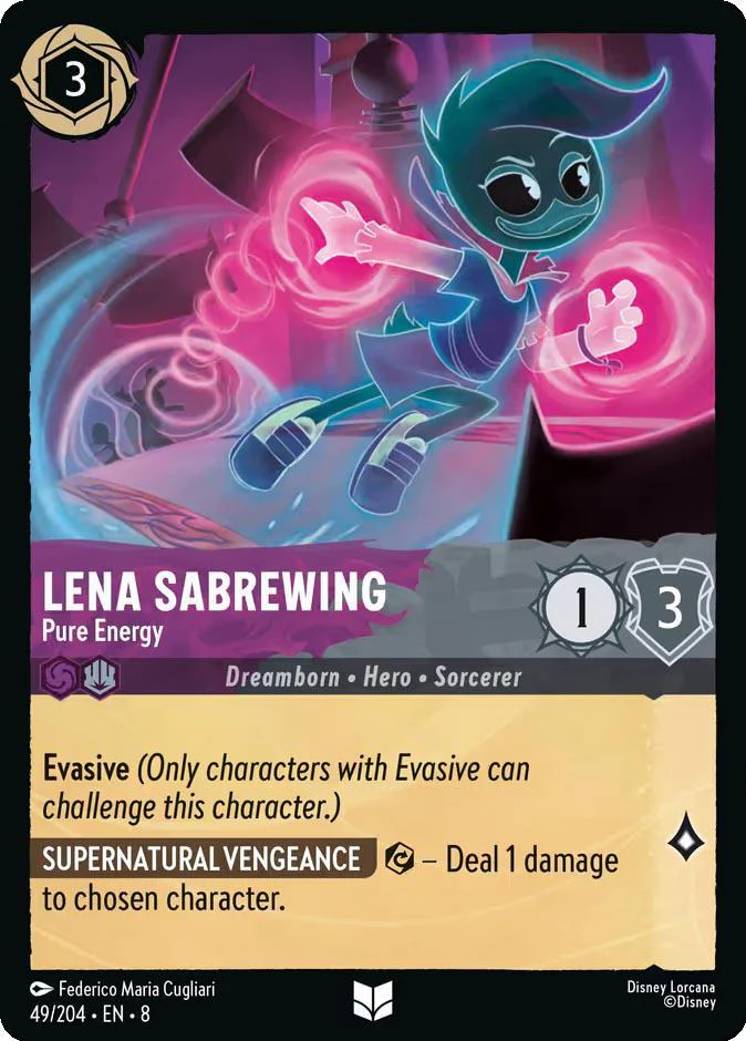 Lena Sabrewing - Pure Energy - 49/204 [Reign of Jafar] [Non-Foil]