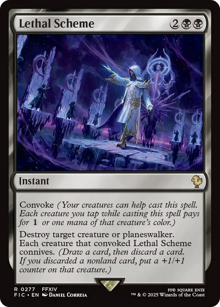 Lethal Scheme [277] [FINAL FANTASY: Commander] [Non-Foil]