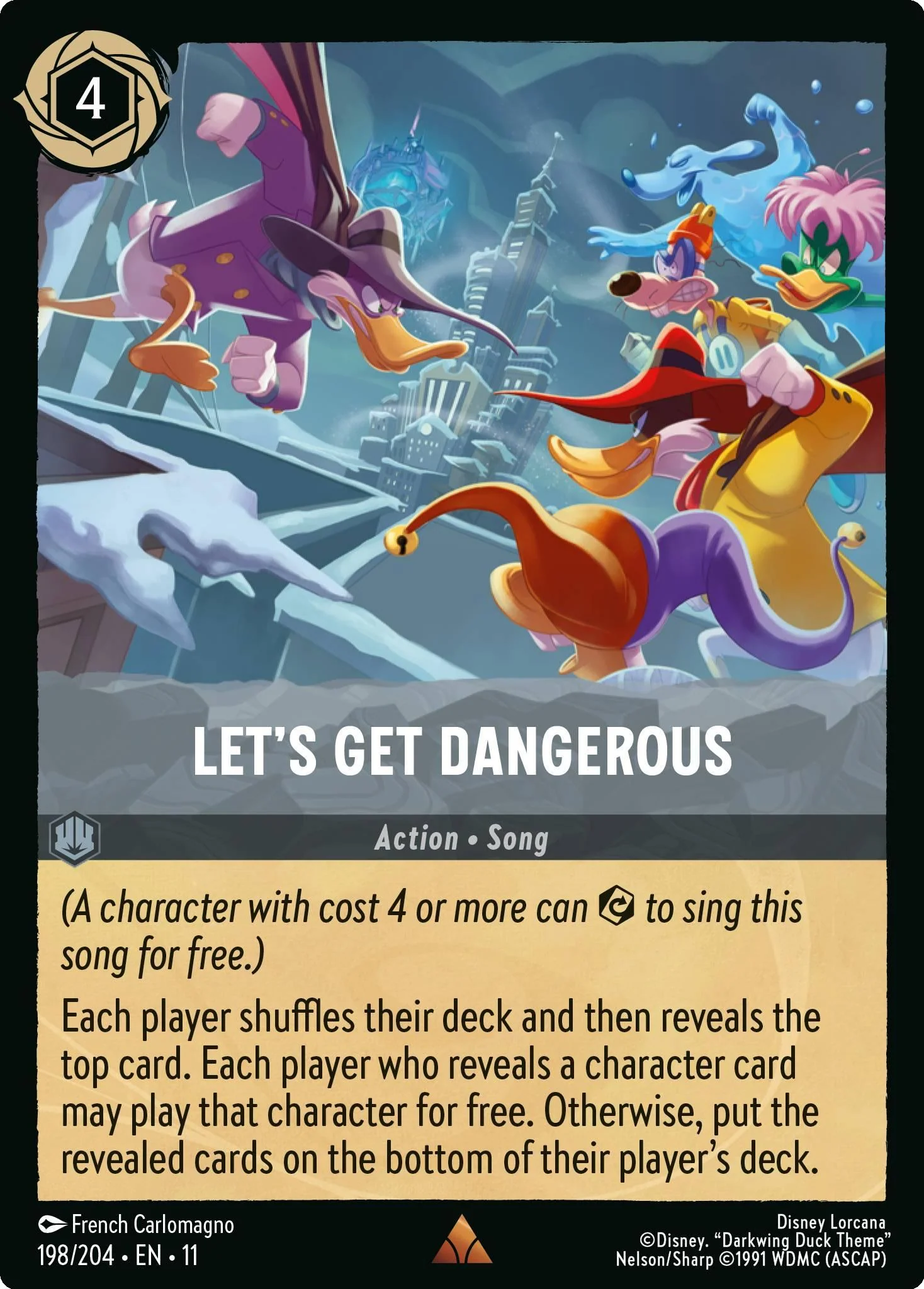Let's Get Dangerous - 198/204 [Winterspell] [Non-Foil]