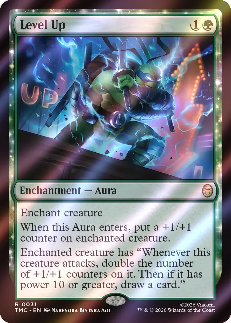 Level Up [31] [Teenage Mutant Ninja Turtles Eternal] [Surge Foil]