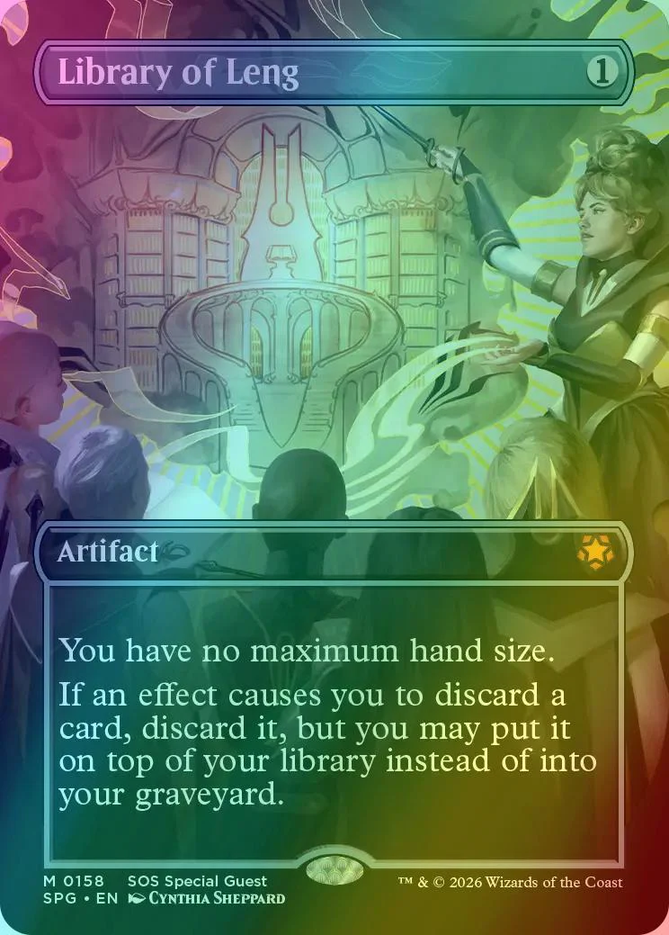 Library of Leng [158] [Borderless] [Special Guests] [Foil]
