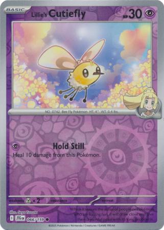 Lillie's Cutiefly - 066/159 - Common [sv09-066] [Reverse Holo]