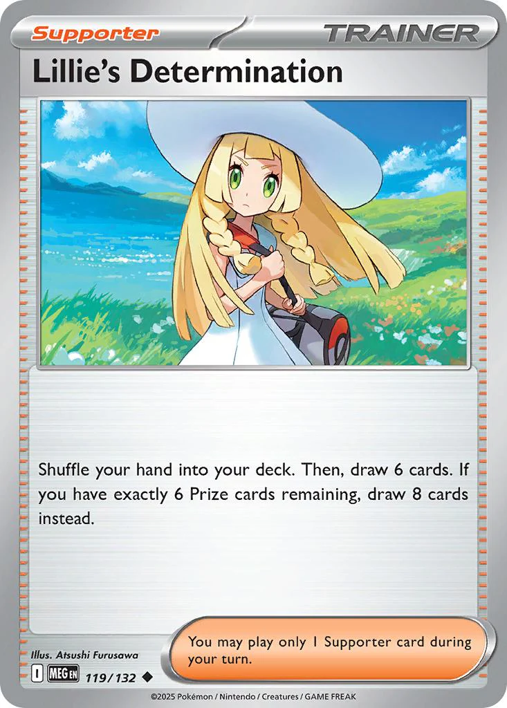 Lillie's Determination - 119/132 - Uncommon [me01-119] [Non-Holo]