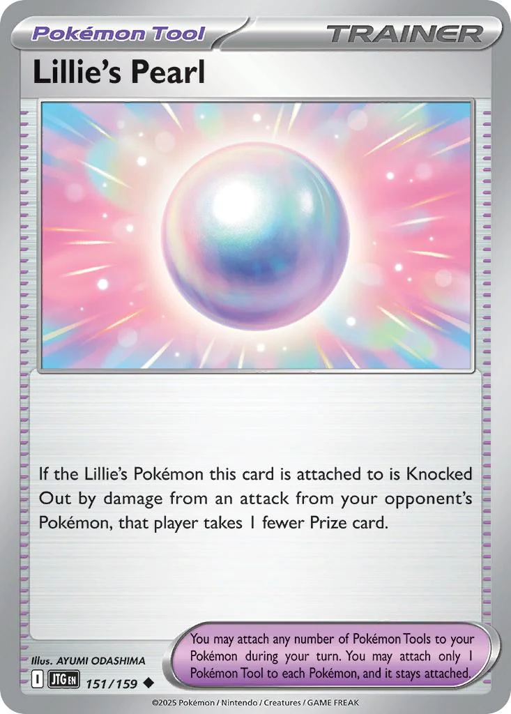 Lillie's Pearl - 151/159 - Uncommon [sv09-151] [Non-Holo]