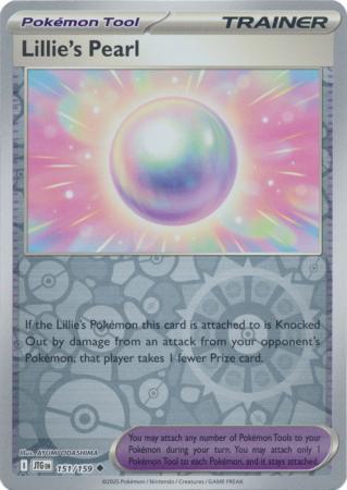 Lillie's Pearl - 151/159 - Uncommon [sv09-151] [Reverse Holo]