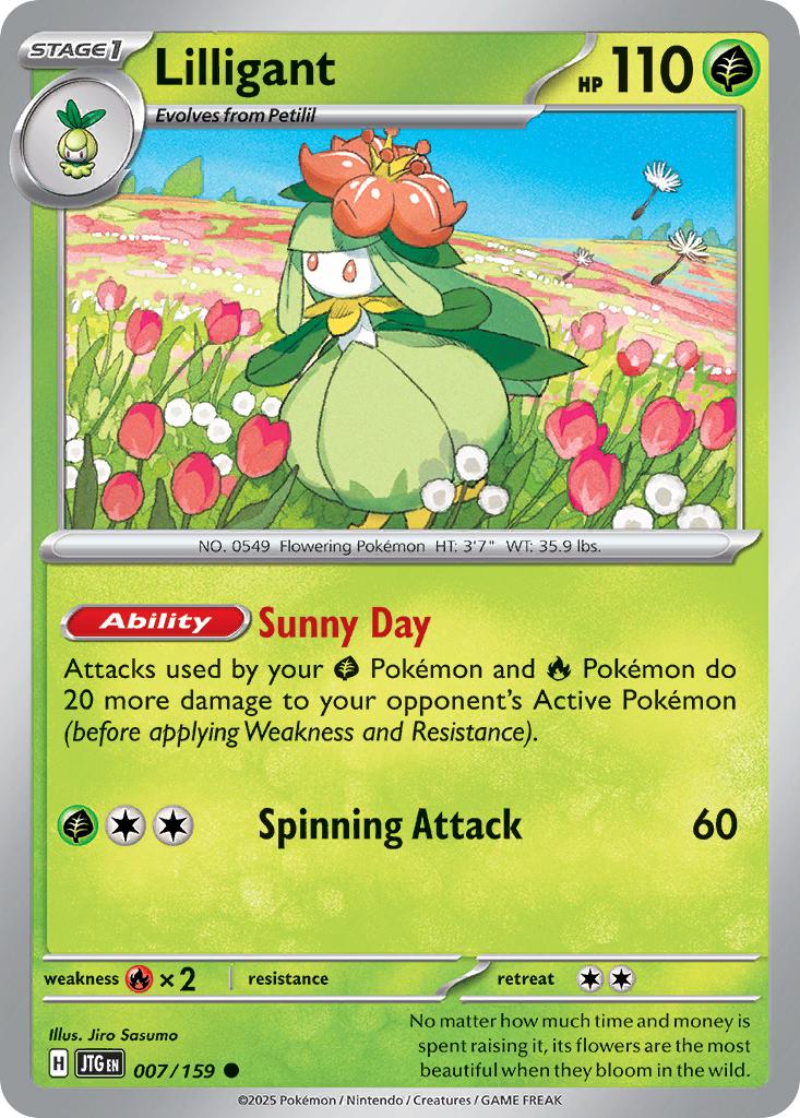 Lilligant - 007/159 - Common [sv09-007] [Non-Holo]