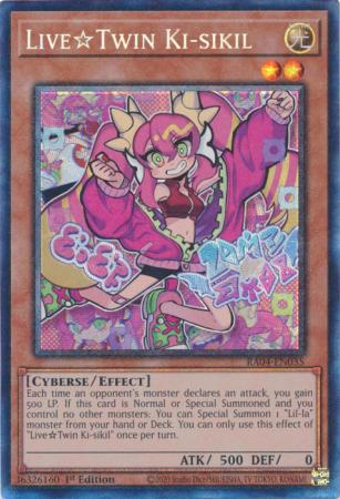 Live☆Twin Ki-sikil - RA04-EN035 - Collector's Rare - 1st Edition