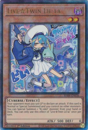 Live☆Twin Lil-la - RA04-EN036 - Ultimate Rare - 1st Edition