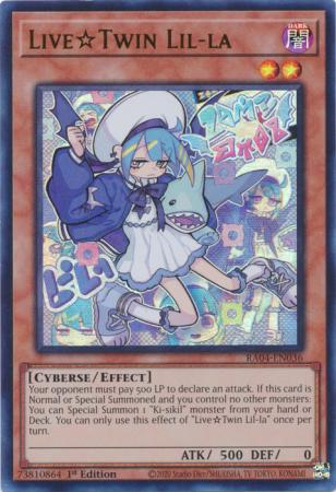 Live☆Twin Lil-la - RA04-EN036 - Ultra Rare - 1st Edition