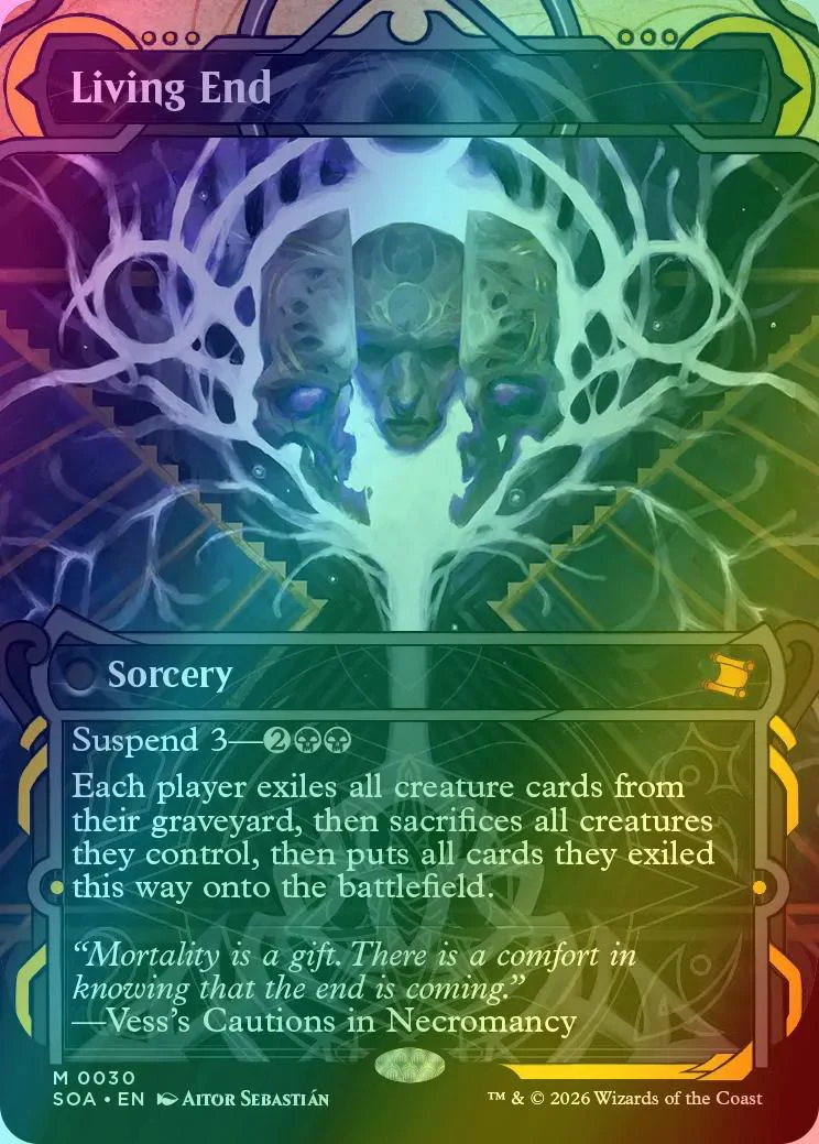 Living End [30] [Showcase] [Secrets of Strixhaven: Mystical Archive] [Foil]