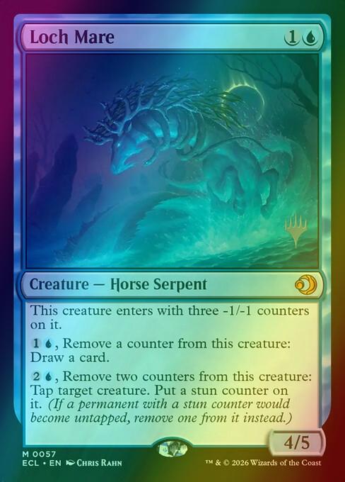 Loch Mare [57p] [Promo Pack] [Lorwyn Eclipsed: Promos] [Foil]
