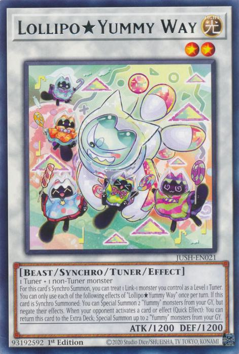 Lollipo★Yummy Way - JUSH-EN021 - Rare - 1st Edition